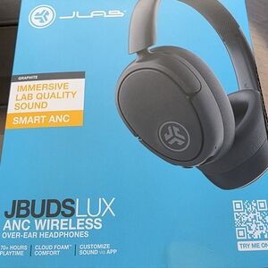 JLab JBuds Lux ANC Wireless Headphones - Black